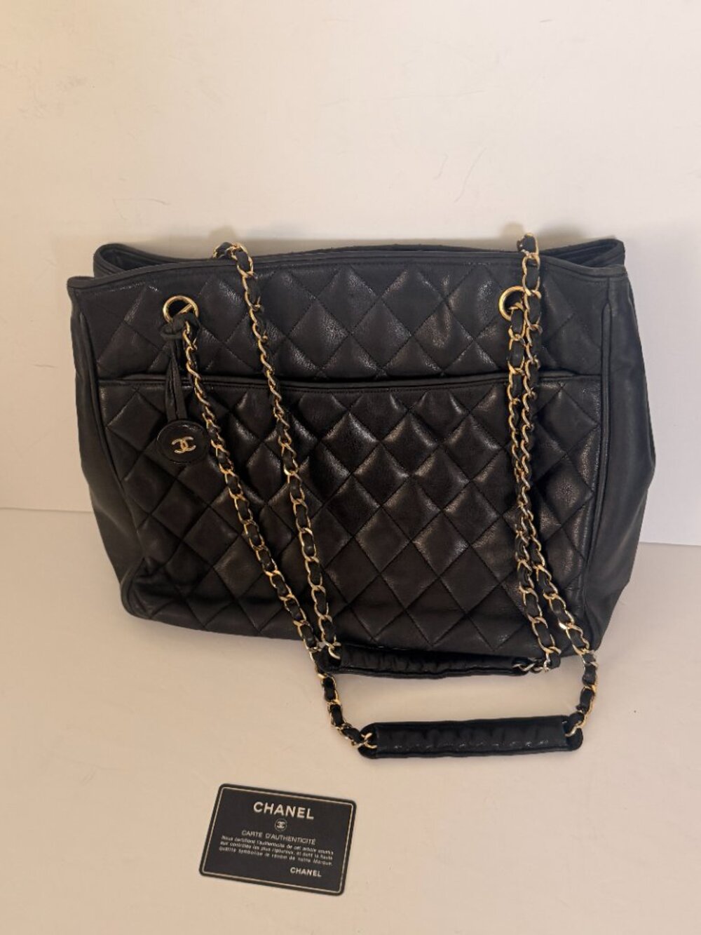 CHANEL MATELESSÉ LAMBSKIN SHOULDER BAG, LAGERFIELD CLASSIC TOTE 90s, Under $1200
